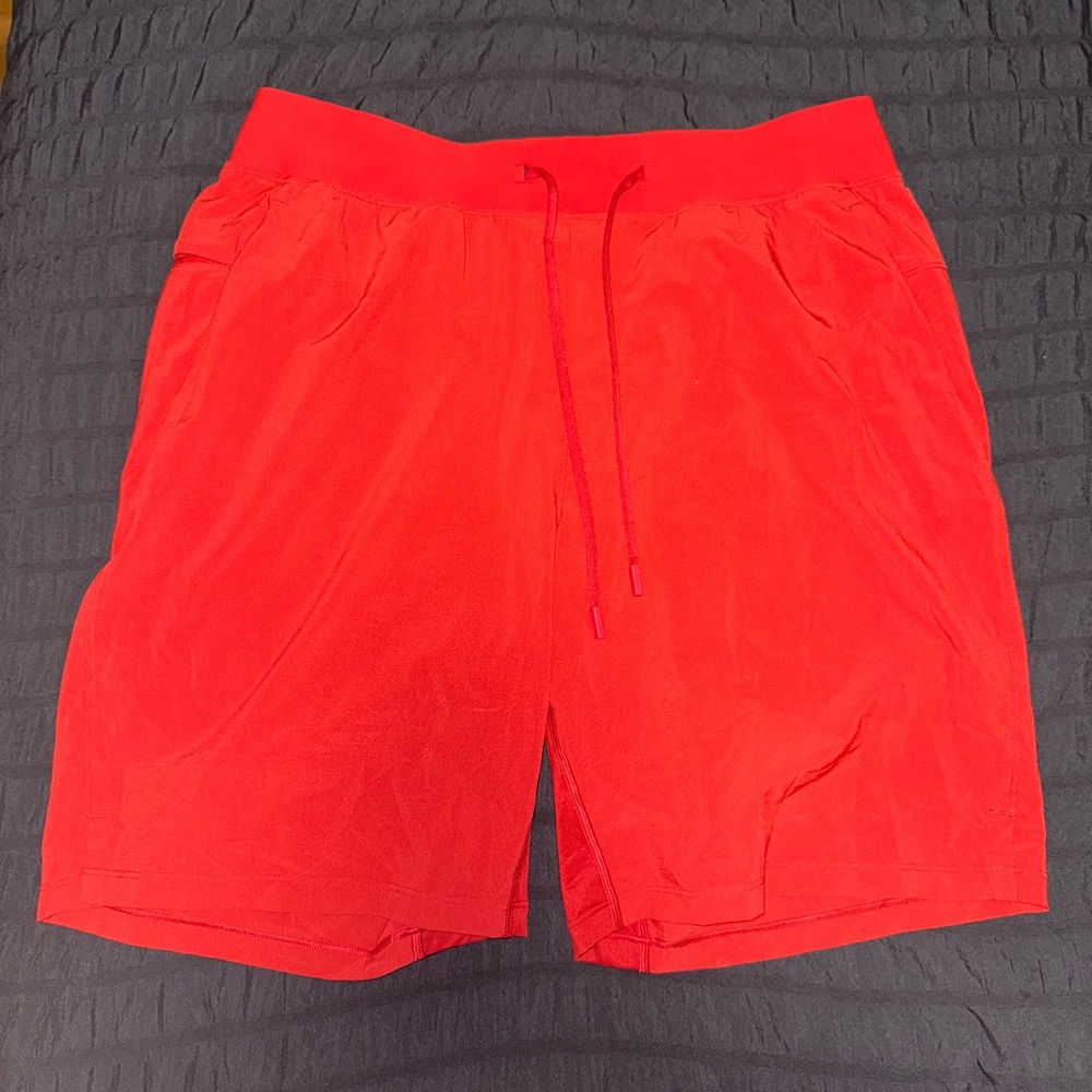 Lululemon Zeroed In Linerless Short 9” Red – Size XL Men’s Shorts